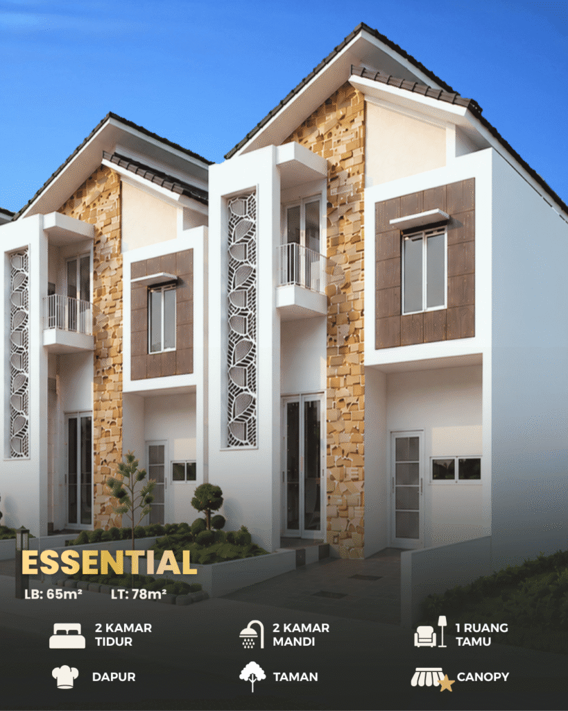 Tipe essential Cluster Al Hamra Kota Malanag